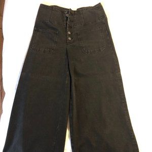 Free people wide leg jeans size 26